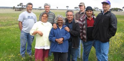 Noongar Elders visit the Link’s Fitz-Stirling area