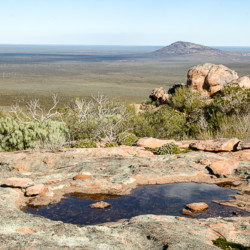 The view from Peak Charles.